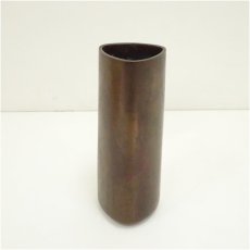 画像2: 美芝造　紫銅花瓶（共箱） (2)