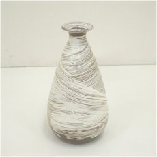 画像2: 唐津焼　武藤好文造　刷毛目花入（共箱） (2)