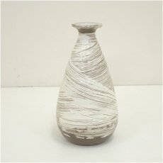 画像3: 唐津焼　武藤好文造　刷毛目花入（共箱） (3)