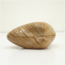 画像4: 福田慶造造　桑造蛤香合（共箱） (4)