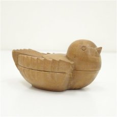 画像3: 福田慶造造　桑造雀香合（共箱） (3)