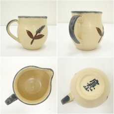 画像12: 京焼　新開寛山造　草絵洋茶器（共箱） (12)