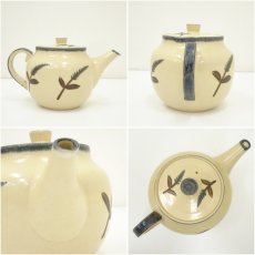 画像6: 京焼　新開寛山造　草絵洋茶器（共箱） (6)