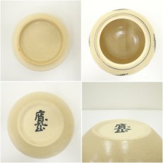 画像10: 京焼　新開寛山造　草絵洋茶器（共箱） (10)