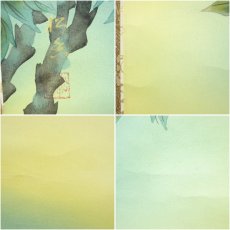 画像7: 坂本松香筆　牡丹図　肉筆絹本掛軸（共箱） (7)