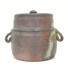画像3: 備前焼　三村陶伯造　水指（共箱） (3)