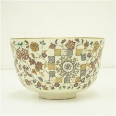 画像3: 京焼　宮地英香造　色絵小花文茶碗（箱付） (3)