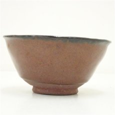 画像2: 作家物　辰砂茶碗 (2)