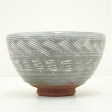 画像4: 光山造　三島手茶碗 (4)