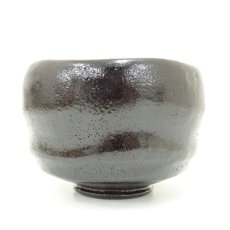画像3: 京焼　桂窯造　黒楽茶碗 (3)