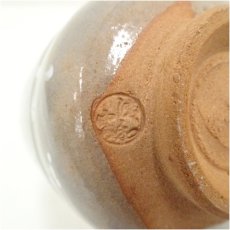 画像5: 京焼　清和窯造　色絵雪南天筒茶碗 (5)