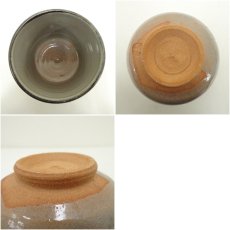画像6: 京焼　清和窯造　色絵雪南天筒茶碗 (6)