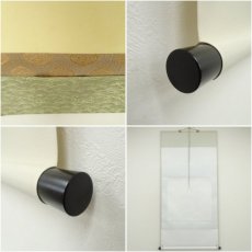 画像8: 石田由幾筆　立雛　肉筆絹本掛軸（共箱） (8)
