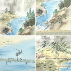 画像6: 吉田恵山筆　三殺封印好転図　肉筆絹本掛軸（共箱） (6)