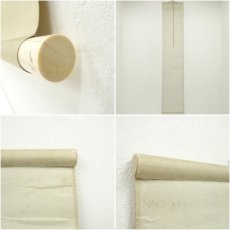 画像9: 池田虹影筆　暁鶏声　肉筆絹本掛軸（保護箱）□z (9)