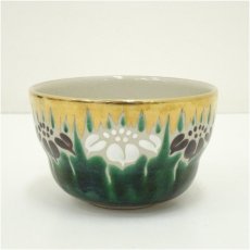 画像1: 九谷焼　陶峰造　茶碗 (1)