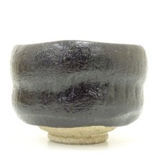 画像2: 京焼　桂窯造　黒楽茶碗 (2)