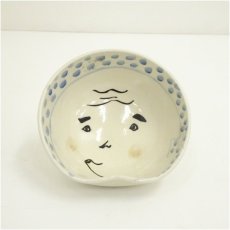 画像2: 作家物　ひょっとこ茶碗（箱付） (2)