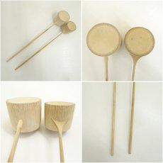 画像6: 風炉用・差通　柄杓2本セット (6)