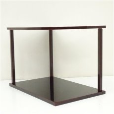 画像3: 溜塗　誰ヶ袖棚（箱付） (3)