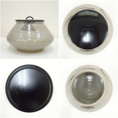 画像6: 唐津焼　武内利左衛門造　絵唐津水指（共箱） (6)