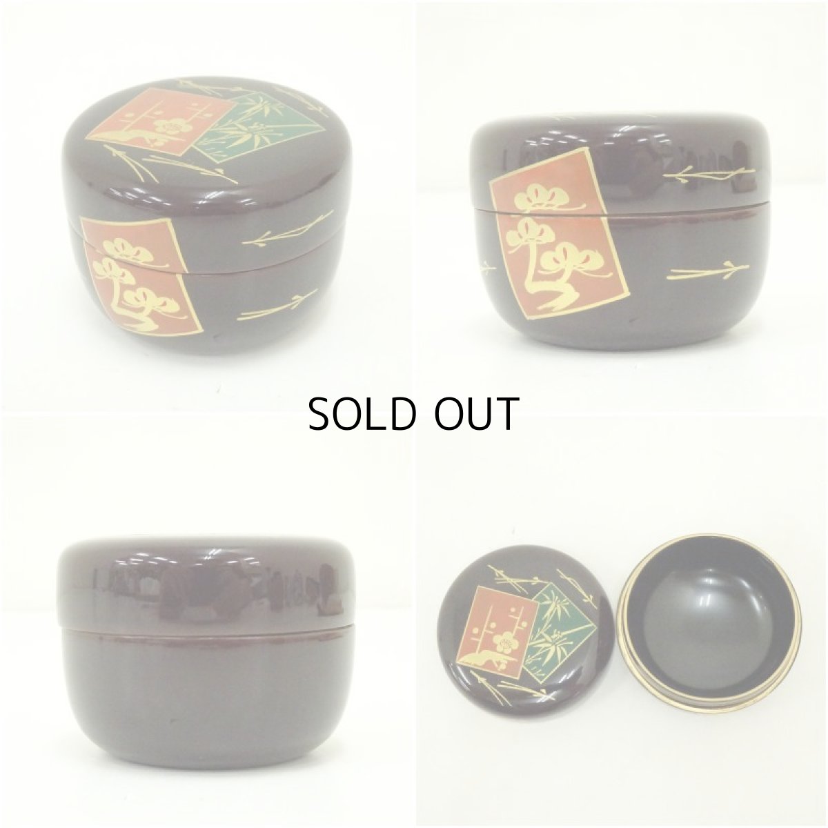 画像13: 漆塗茶箱セット (13)