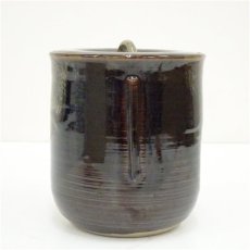 画像3: 福森翠峯造　高取釉水指（箱付） (3)