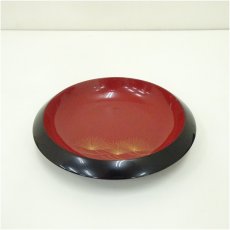 画像2: 輪島塗　金蒔絵菓子鉢（箱付） (2)