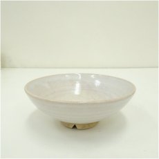 画像2: 作家物　志野平茶碗（箱付） (2)