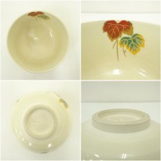 画像6: 京焼　宮地英香造　色絵蔦文茶碗（箱付） (6)