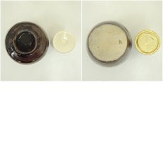 画像6: 肩衝茶入（仕覆付） (6)