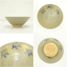 画像6: 京焼　安田全宏造　錦秋茶碗（共箱） (6)