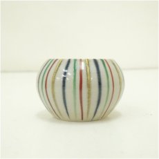 画像3: 京焼　作家物　麦藁手つぼつぼ5客 (3)
