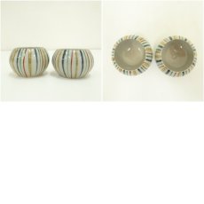 画像8: 京焼　作家物　麦藁手つぼつぼ5客 (8)
