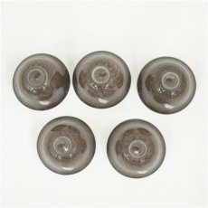 画像4: 現川焼　豊瑞軒　十三代　横石臥牛造　白鷺文朝顔碗5客（共箱） (4)