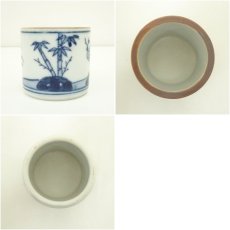 画像6: 京焼　染付　蓋置 (6)