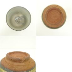 画像6: 京焼　作家物　金彩色絵　筒茶碗 (6)