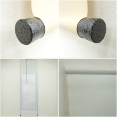 画像7: 千風筆　赤富士飛翔　肉筆絹本掛軸（共箱） (7)