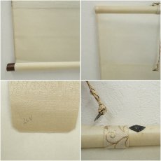 画像8: 福本美渓筆　彩色山水　肉筆紙本掛軸（共箱） (8)