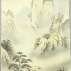 画像4: 坪内正庵筆　十二神将守護軸　肉筆絹本掛軸（共箱） (4)