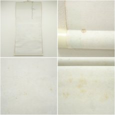 画像9: 分部五鈴筆　高砂　肉筆絹本掛軸（共箱） (9)