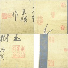 画像7: 中国　王暉筆　玉樹清暉　白梅図　肉筆紙本掛軸 (7)