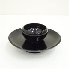 画像2: 漆塗　天目台（箱付） (2)