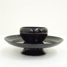 画像3: 漆塗　天目台（箱付） (3)