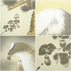 画像6: 忠之筆　三福之図　肉筆絹本掛軸（共箱） (6)