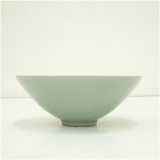 画像3: 朴奇泉造　高麗青磁　茶碗（共箱） (3)
