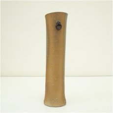 画像3: 信楽焼　筒掛花入（保護箱） (3)
