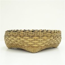 画像2: 炭道具　竹編炭斗 (2)