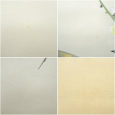 画像7: 賜泉筆　花鳥図　肉筆絹本掛軸 (7)