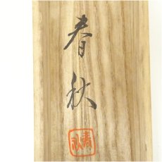 画像5: 春秋筆　雲上観音　肉筆絹本掛軸（共箱） (5)